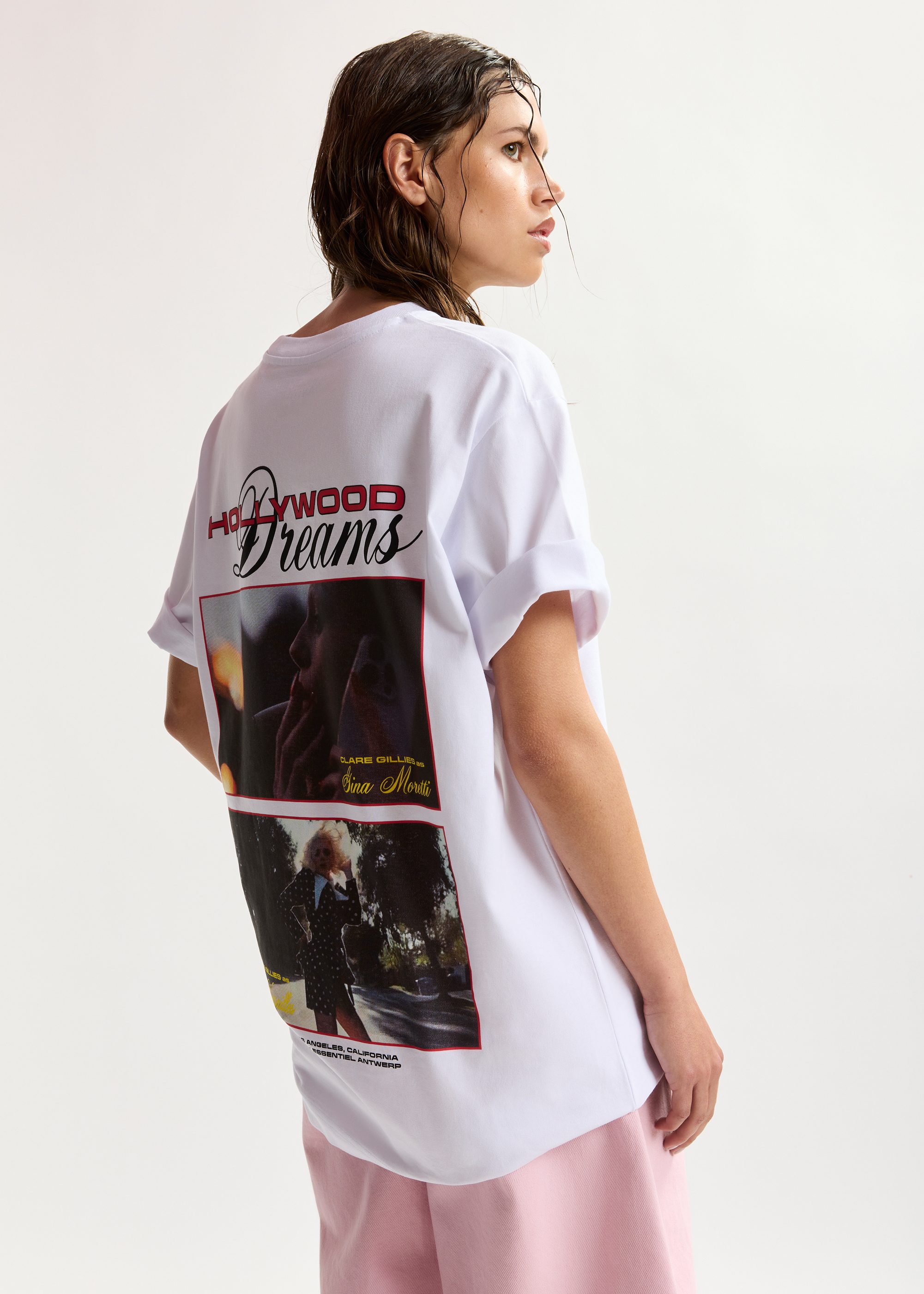 Exclusief wit katoenen T-shirt 